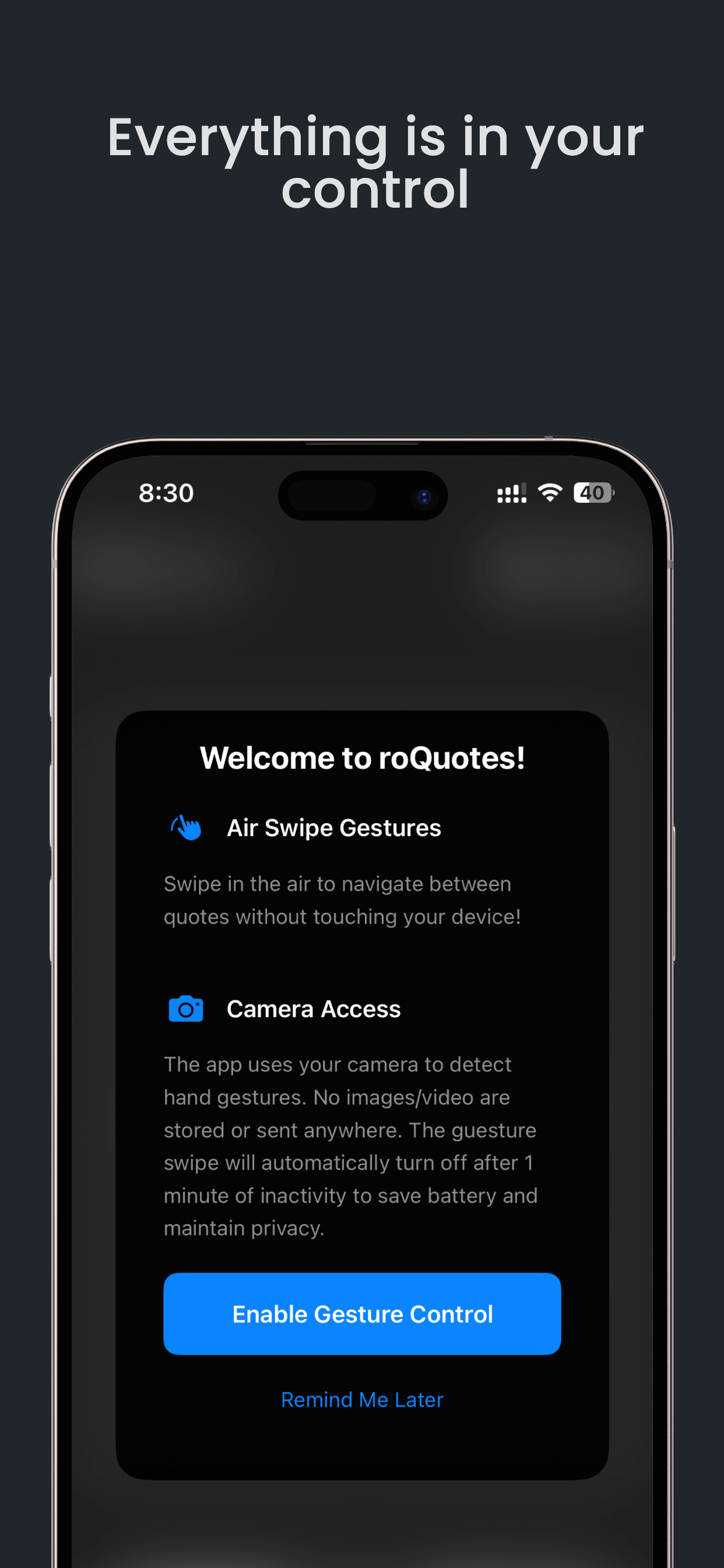 roQuotes Screenshot 2